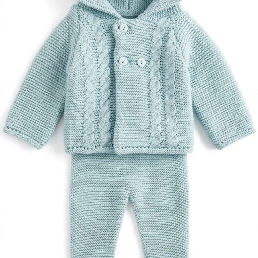 Conjunto lana bebe