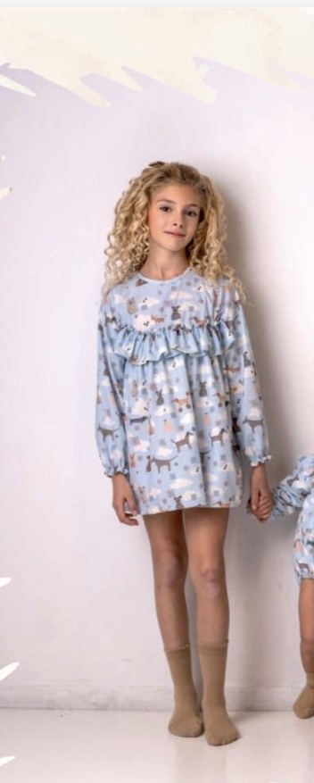Vestido nubes